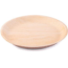 Load image into Gallery viewer, SDPMart Premium Leaf Plates - 10" Round Plate - 25 Nos