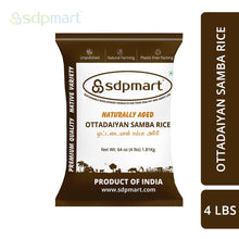 Load image into Gallery viewer, SDPMart's Premium Ottadaiyan Samba Rice - 4 lbs - SDPMart