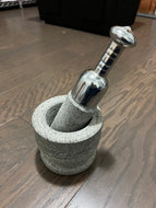 Indian Stone Mortar & Pestle (Idikal) - 5 inch