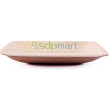 Load image into Gallery viewer, SDPMart Premium Leaf Plates - 6&quot; Square Plate - 25 Nos
