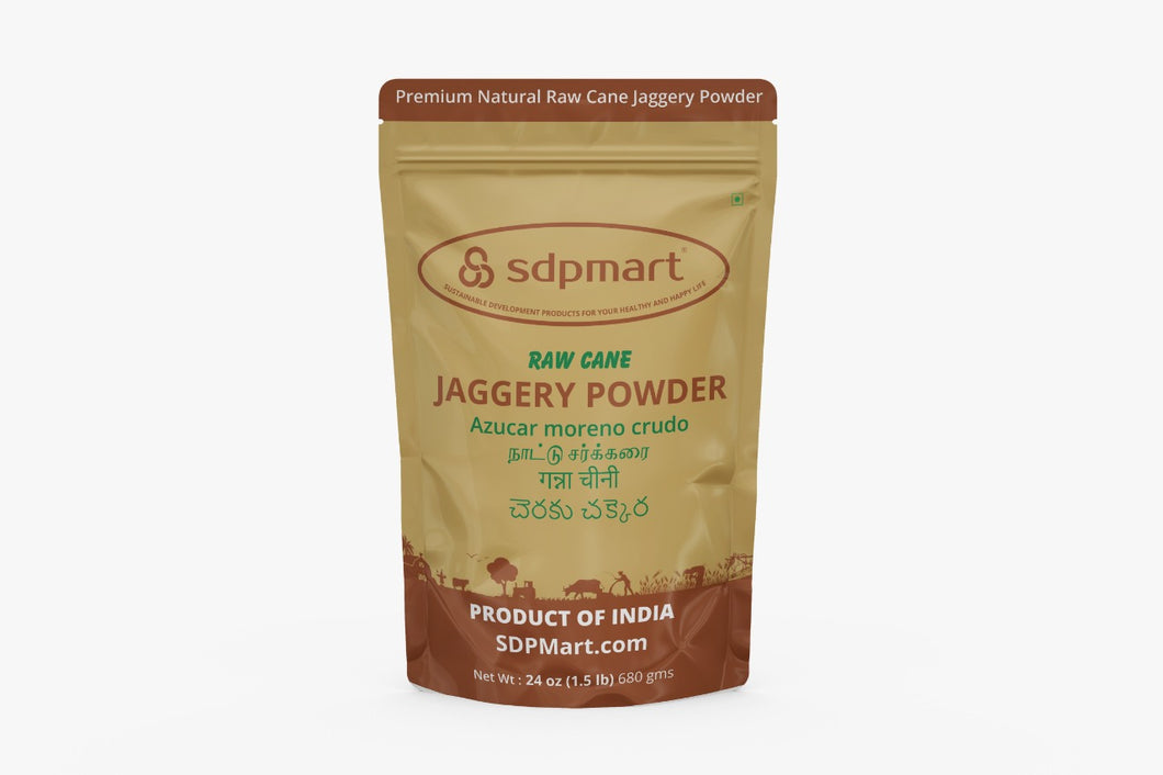 SDPMart Premium Raw Cane Jaggery Powder 1.5 LB