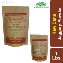 Load image into Gallery viewer, SDPMart Premium Raw Cane Jaggery Powder 1.5 LB
